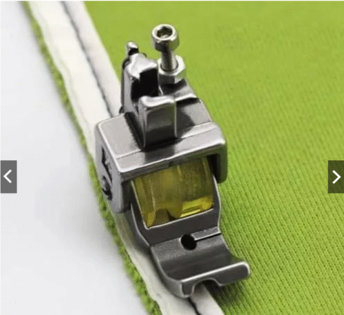 Calcador de Reta Para Vivo com Rolete Ótimo Para Pespontar ou Cadarços, Tecido Grosso