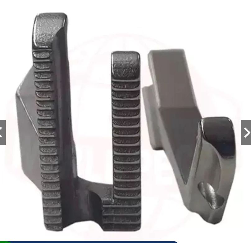 Calcador De Vivo Para Maquina Transporte Duplo 1/4 Ou 3/16