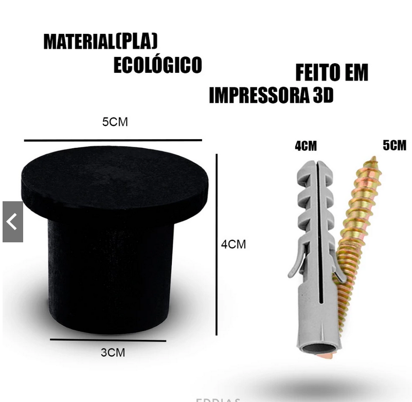 Espelho Adnet Couro Costurado Com Alça + Suporte 60cm 50cm 40cm 30cm Sala Quarto Banheiro Redondo - Imagem 3