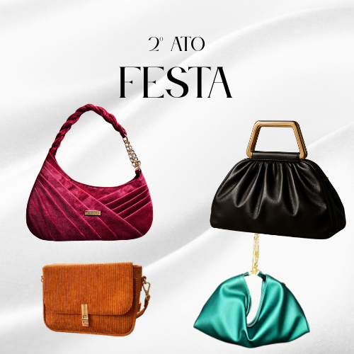 Ato Festas - 3 Bolsas de Festa