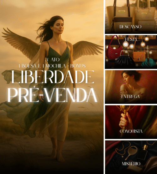 Ato Liberdade - 1 Bolsa e 1 Mochila